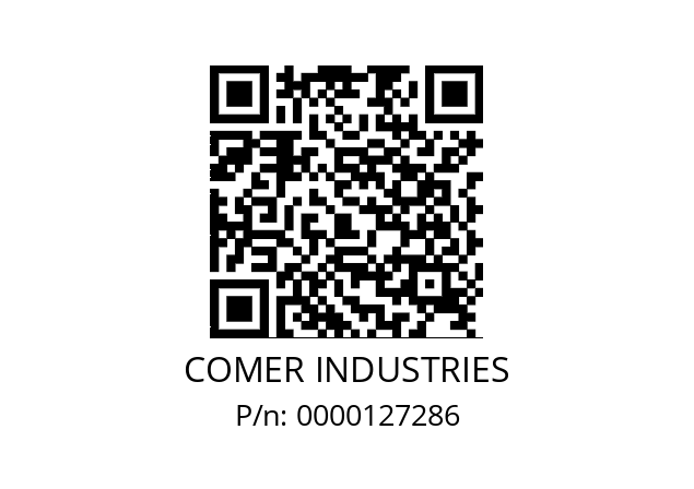   COMER INDUSTRIES 0000127286