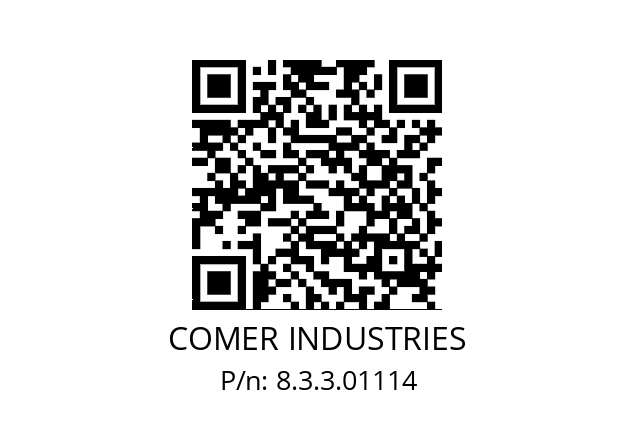   COMER INDUSTRIES 8.3.3.01114