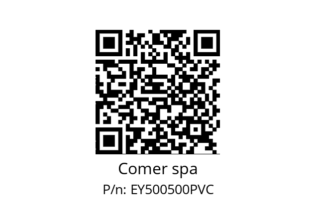   Comer spa EY500500PVC