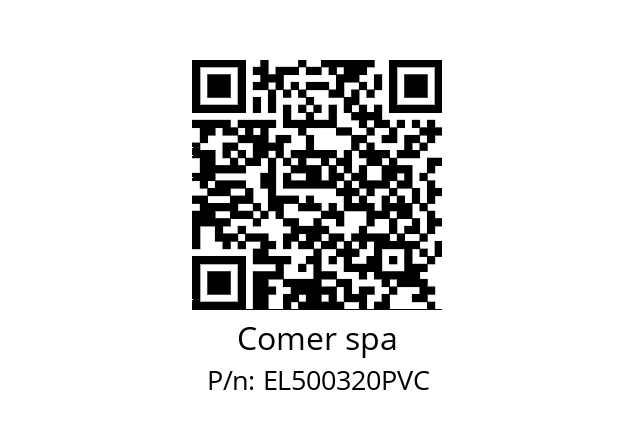   Comer spa EL500320PVC