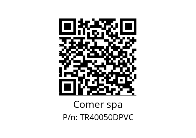   Comer spa TR40050DPVC