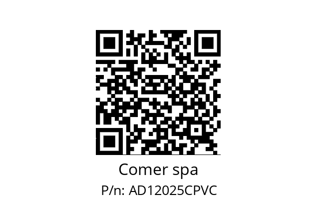   Comer spa AD12025CPVC