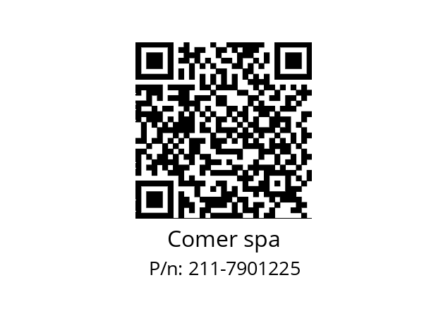   Comer spa 211-7901225