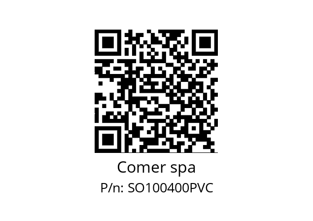   Comer spa SO100400PVC