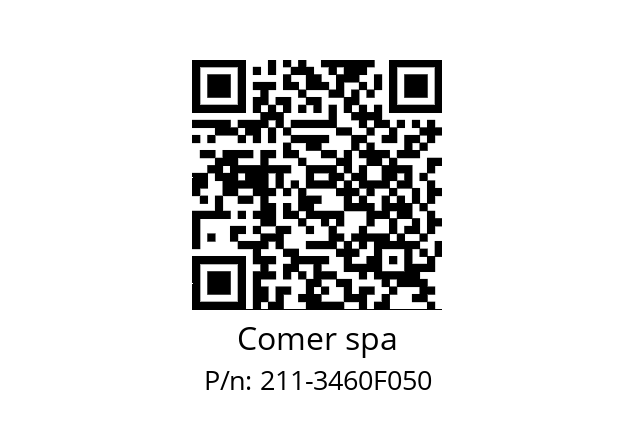   Comer spa 211-3460F050