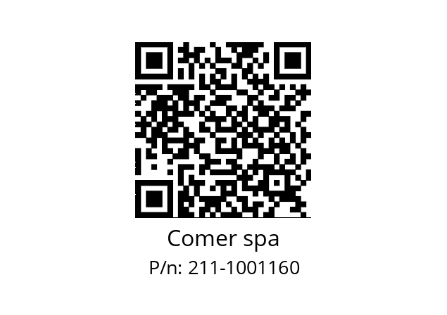   Comer spa 211-1001160