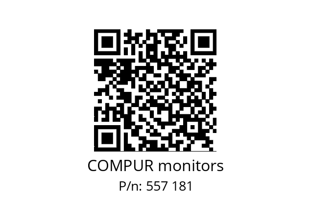   COMPUR monitors 557 181