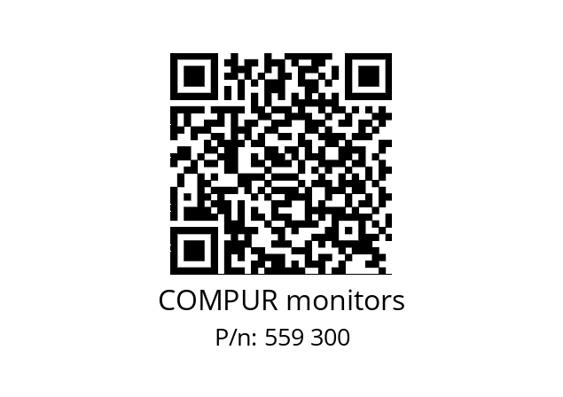   COMPUR monitors 559 300