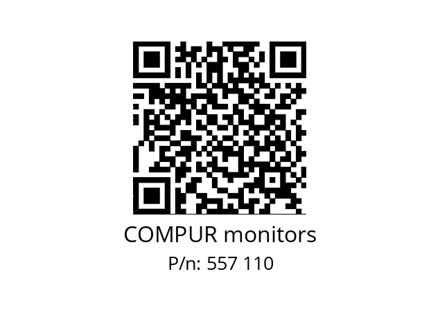   COMPUR monitors 557 110