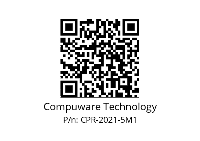   Compuware Technology CPR-2021-5M1