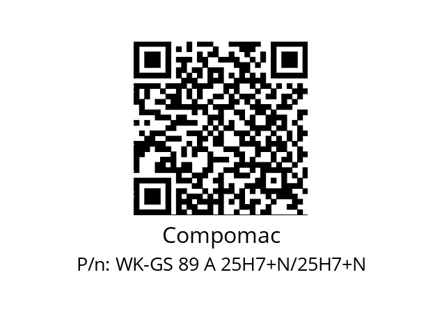   Compomac WK-GS 89 A 25H7+N/25H7+N