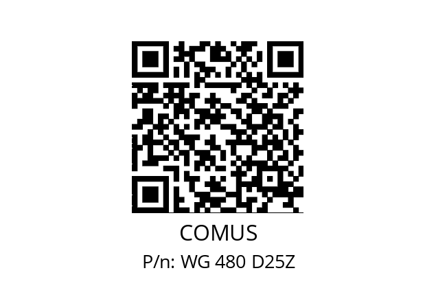   COMUS WG 480 D25Z