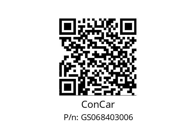   ConCar GS068403006