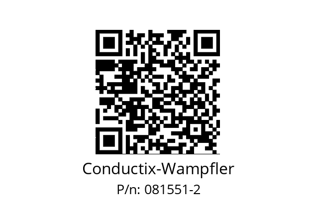   Conductix-Wampfler 081551-2