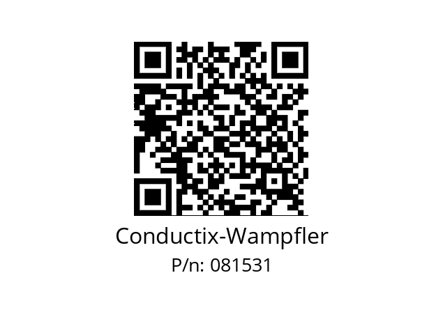   Conductix-Wampfler 081531