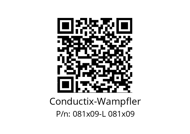   Conductix-Wampfler 081x09-L 081х09