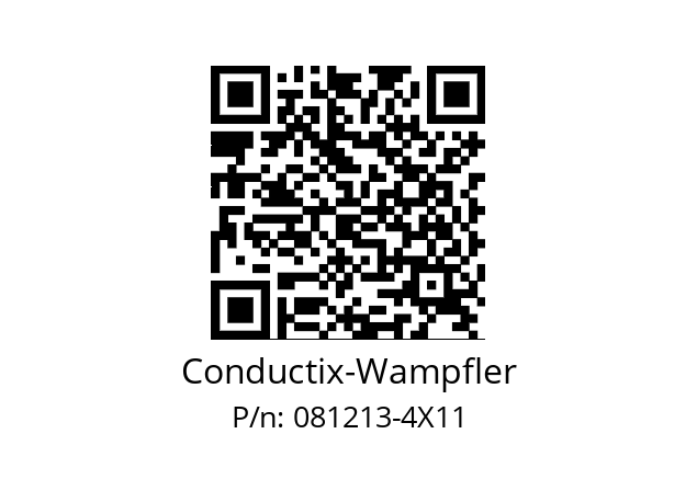   Conductix-Wampfler 081213-4X11