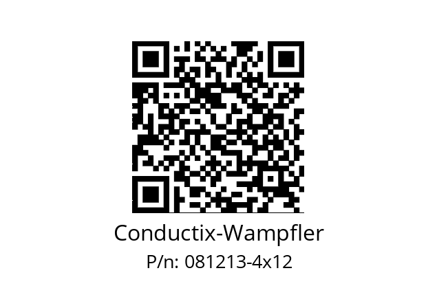   Conductix-Wampfler 081213-4x12