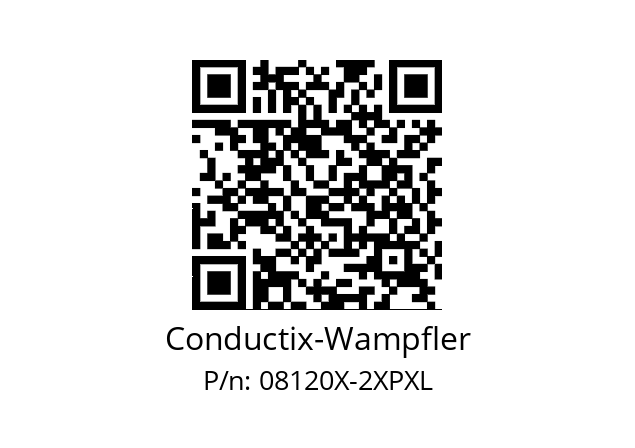   Conductix-Wampfler 08120X-2XPXL