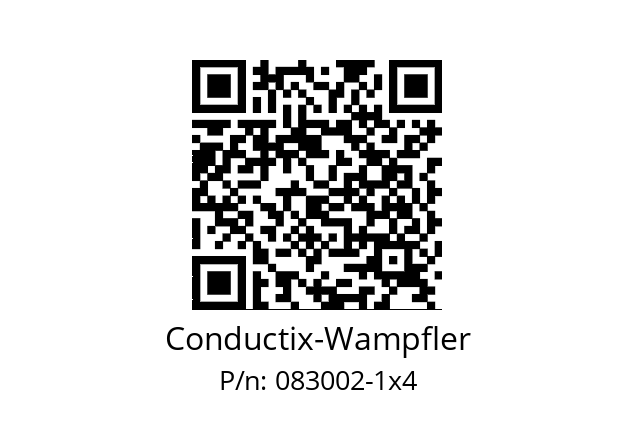   Conductix-Wampfler 083002-1x4