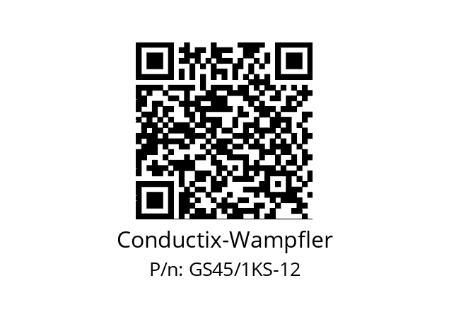   Conductix-Wampfler GS45/1KS-12