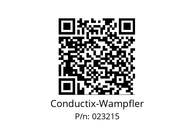   Conductix-Wampfler 023215