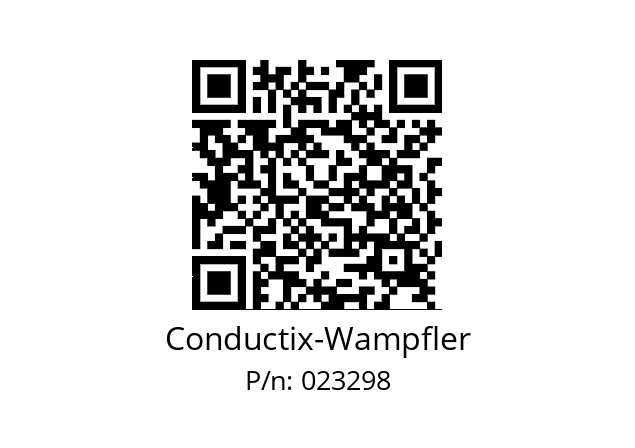   Conductix-Wampfler 023298