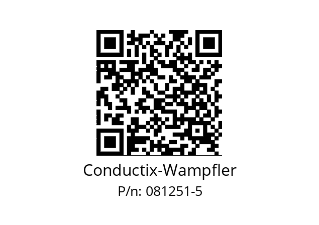   Conductix-Wampfler 081251-5