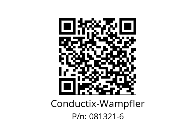   Conductix-Wampfler 081321-6