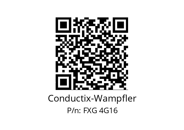   Conductix-Wampfler FXG 4G16