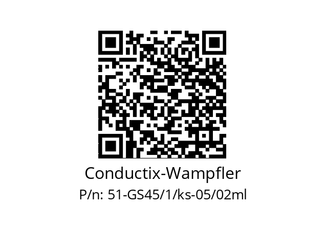   Conductix-Wampfler 51-GS45/1/ks-05/02ml