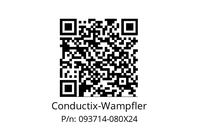   Conductix-Wampfler 093714-080X24