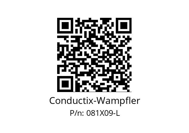   Conductix-Wampfler 081X09-L