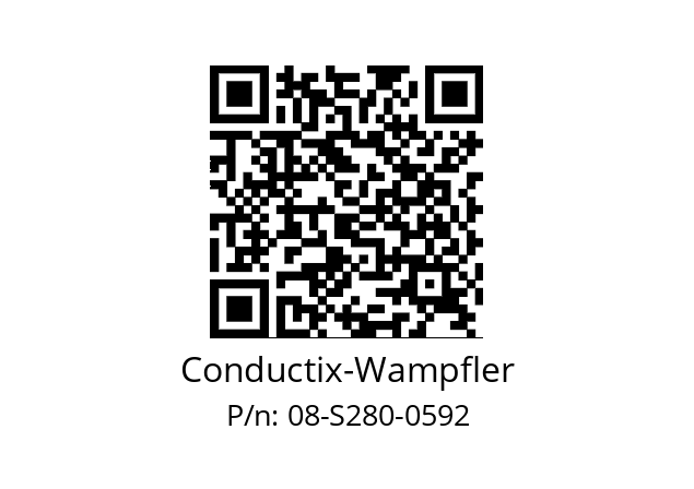   Conductix-Wampfler 08-S280-0592