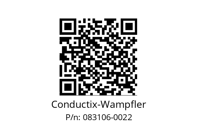   Conductix-Wampfler 083106-0022