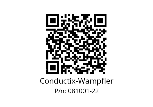   Conductix-Wampfler 081001-22