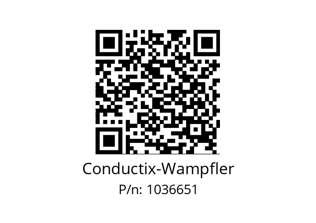   Conductix-Wampfler 1036651