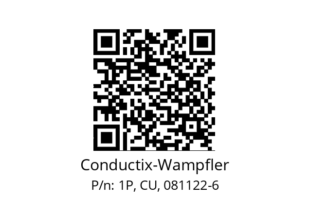   Conductix-Wampfler 1P, CU, 081122-6