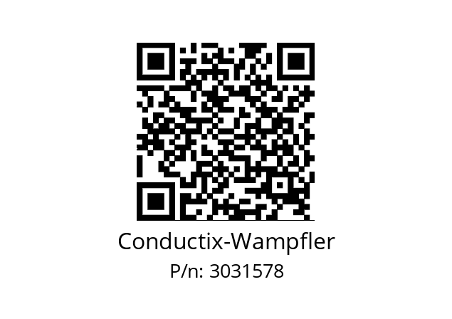   Conductix-Wampfler 3031578