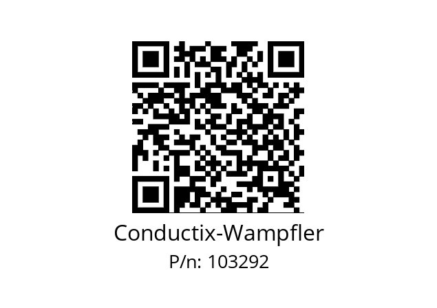   Conductix-Wampfler 103292