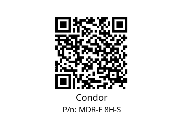   Condor MDR-F 8H-S