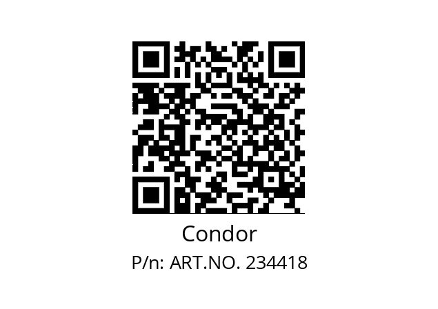   Condor ART.NO. 234418