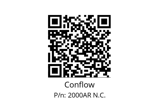   Conflow 2000AR N.C.