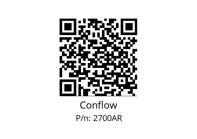   Conflow 2700AR