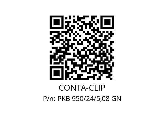   CONTA-CLIP PKB 950/24/5,08 GN