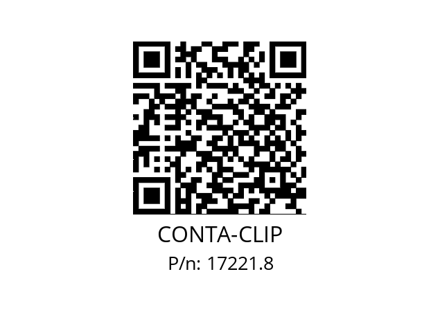   CONTA-CLIP 17221.8