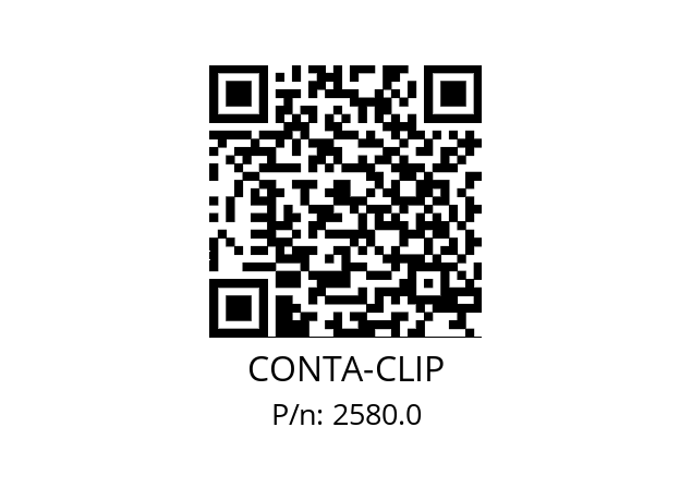   CONTA-CLIP 2580.0