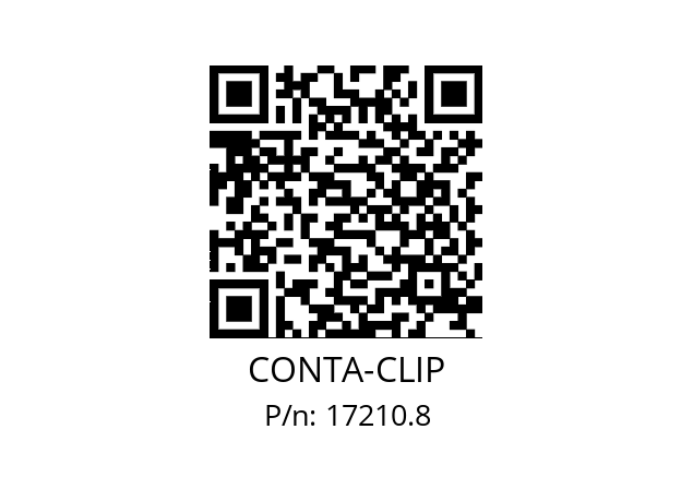   CONTA-CLIP 17210.8