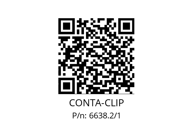   CONTA-CLIP 6638.2/1