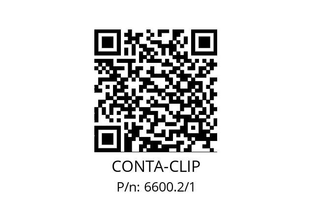   CONTA-CLIP 6600.2/1